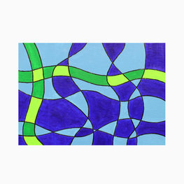 Kleurige kaart Kleurige kaart