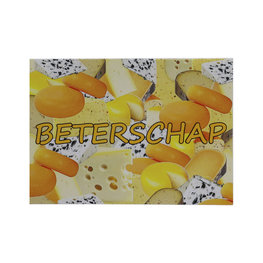 Een gezond stukje kaas, beterschap!