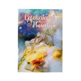 Gefeliciteerd met jullie huwelijk (trouwringen)