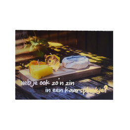 Heb je ook zo'n zin in een kaarsplankje? Heb je ook zo'n zin in een kaarsplankje?