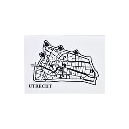 Plattegrond van Utrecht