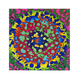 4 kanten kaart gekleurde cirkel 4 kanten kaart gekleurde cirkel